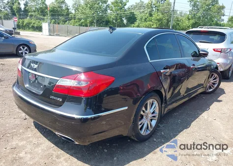2014 Hyundai Genesis 3.8 z USA, uszkodzony, nr VIN KMHGC4DD0EU265331